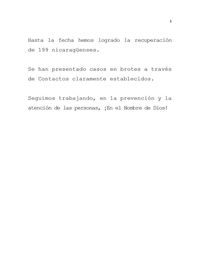 minsa-brinda-informe-semanal-coronavirus-nicaragua